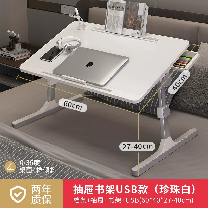 Lifting Minimalist Student Dormitory Bunk Bed Small Table