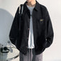 Trendy Corduroy Fall and Winter Loose Lapels Raccoon Outwear