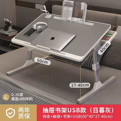 Lifting Minimalist Student Dormitory Bunk Bed Small Table