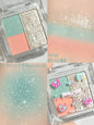 Thyra Three-Color Daily Matte Portable Eye Shadow Plate