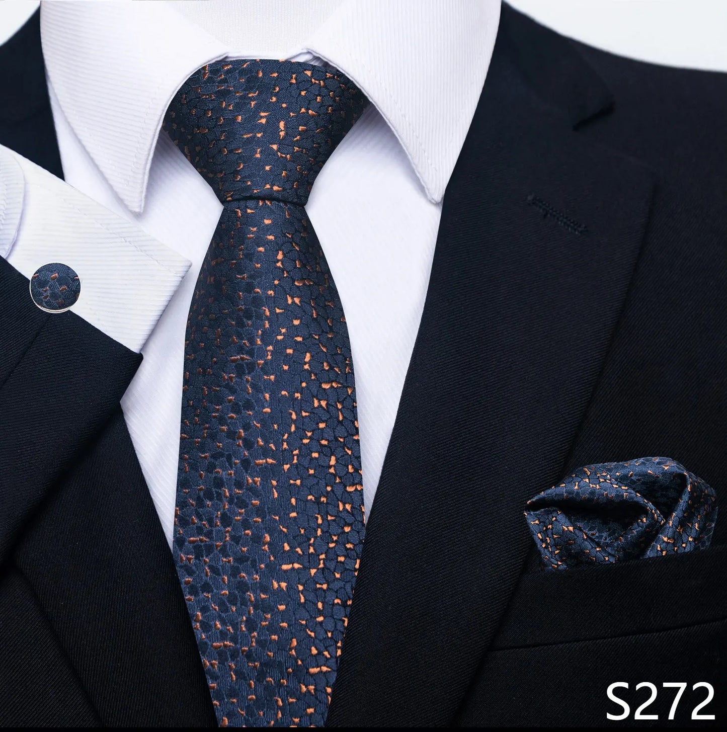 8 cm Tie Pocket Squares Necktie  Set