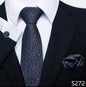8 cm Tie Pocket Squares Necktie  Set