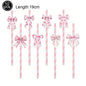 Pink Bow Birthday Theme Party Set Disposable