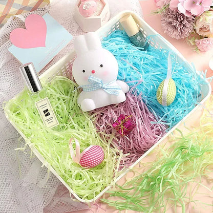 Glitter Raffia Paper Shreds Filler for Packing Empty Baskets for any occasion 20/50g