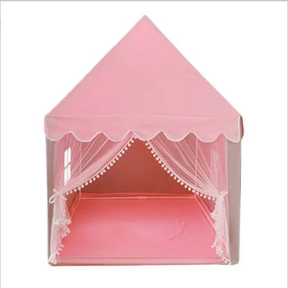 Portable Kids Tipi Tent – Foldable Princess Playhouse for Girls’ Room or Parties