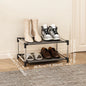 Stylish Metal Shelf Shoe Rack Organizer Stand