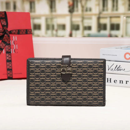 CH Luxury Brand Spring Fashion Women's Organizer Wallet Coin Purse Long Large Capacity Card Holder Coin Purse 2025 High Quality