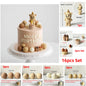 Bear or Balls Cake Toppers Teddy Theme Party Decor