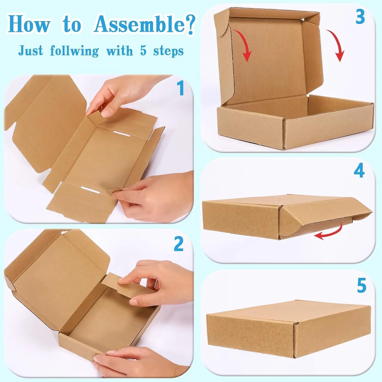 Corrugated Cartons, White/Brown Multi-sheet Cardboard Transport Boxes, Handicraft Packaging And andling