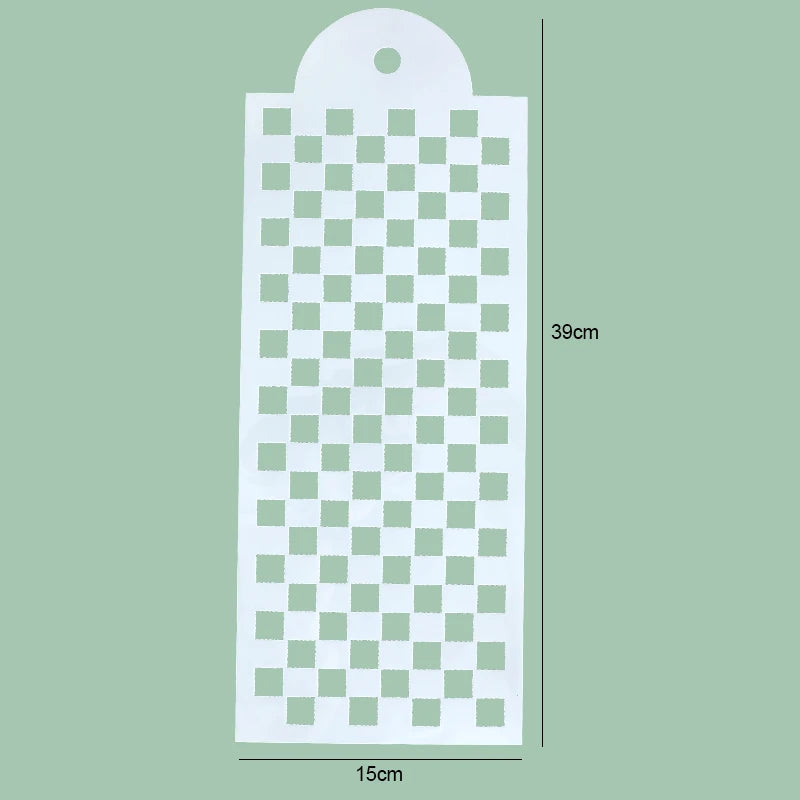 FAIS DU Fondant Cake Mesh Stamps Stencils For DIY Craft Making Wedding Cake Design Plastic Spray Template Cookie Painting Mold