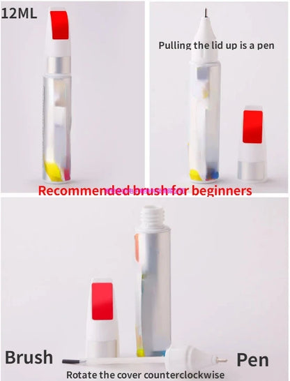 Car Touch up Pen Adapter for Citroen Elysee Paint Fixer White Crystal Silver Elysee Car Accessories Car Paint Car Touch up Pen