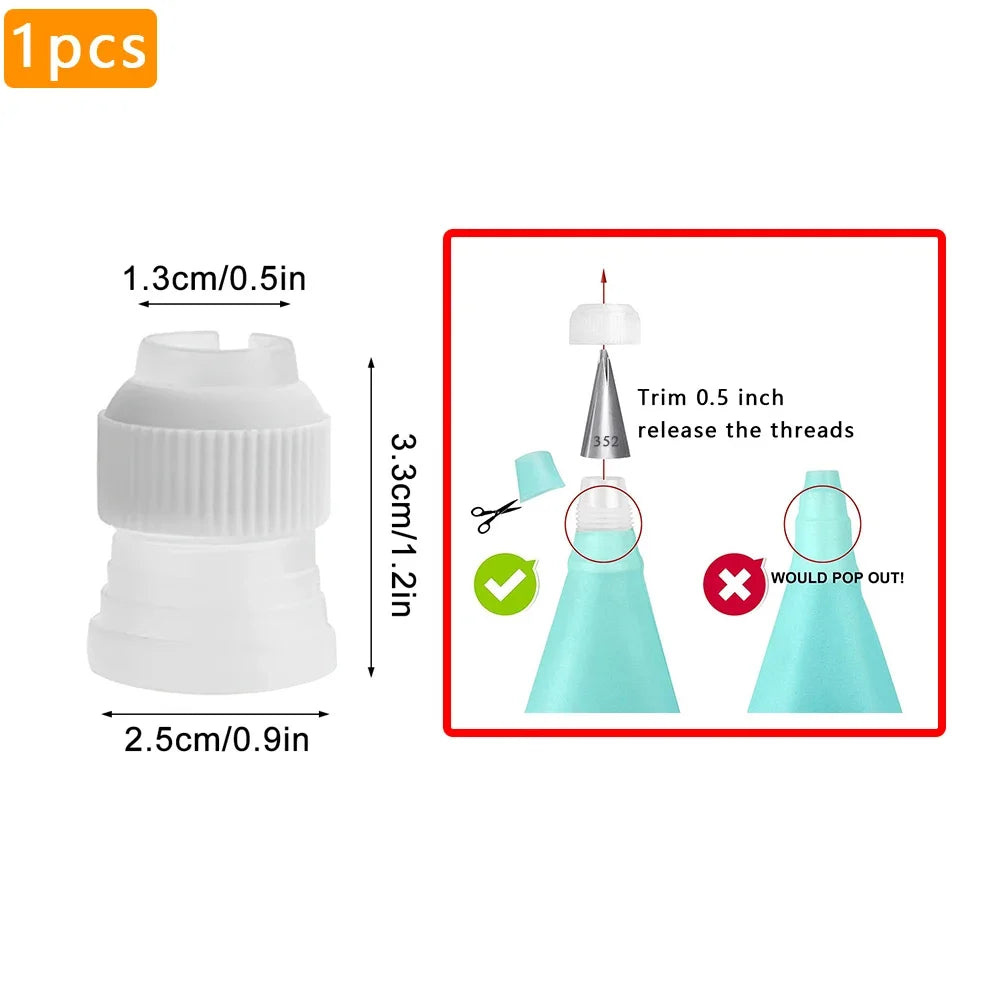 Russian Tulip Icing Nozzles – Flower Piping Tips for Cupcakes & Pastry Decorating