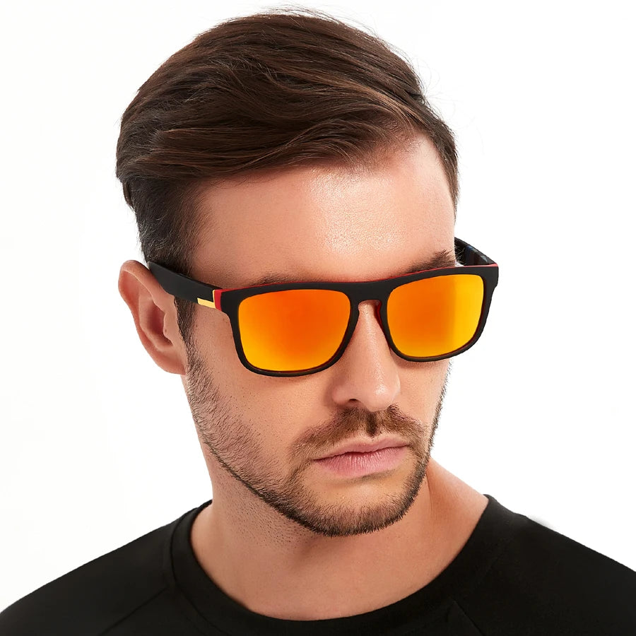Fashion Vintage Square Sunglasses Men Women Anti-Glare Retro Eyewear UV400