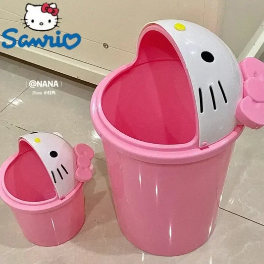 Hello Kitty Dustbin Trash Can