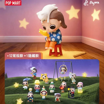 POPMART Nyota We Are All Stars Series Original Blind Box - Cute Anime Action Figure Mystery Surprise Ornament Figurines