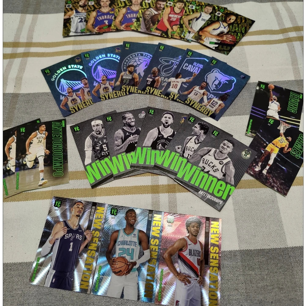 Panini 2024 Basketball Collectible Cards Blind Box Random Cards 43PCS/BOX Curry Wembanyama James Durant boys Birthday present