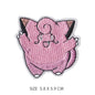 30‑Style Pokemon Embroidery Cloth Patches – Pikachu & Cartoon Iron‑On/Sew‑On Appliques for DIY Clothing