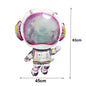 4D Standing Astronaut Spaceman Balloons Rocket Foil Balloons Kids Toys Baby Shower Outer Space Themed Birthday Party Decorations