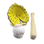 Newborn Baseball Bat & Ball Photo Prop Set – Cute Sports Posing Accessories for Baby Photoshoots