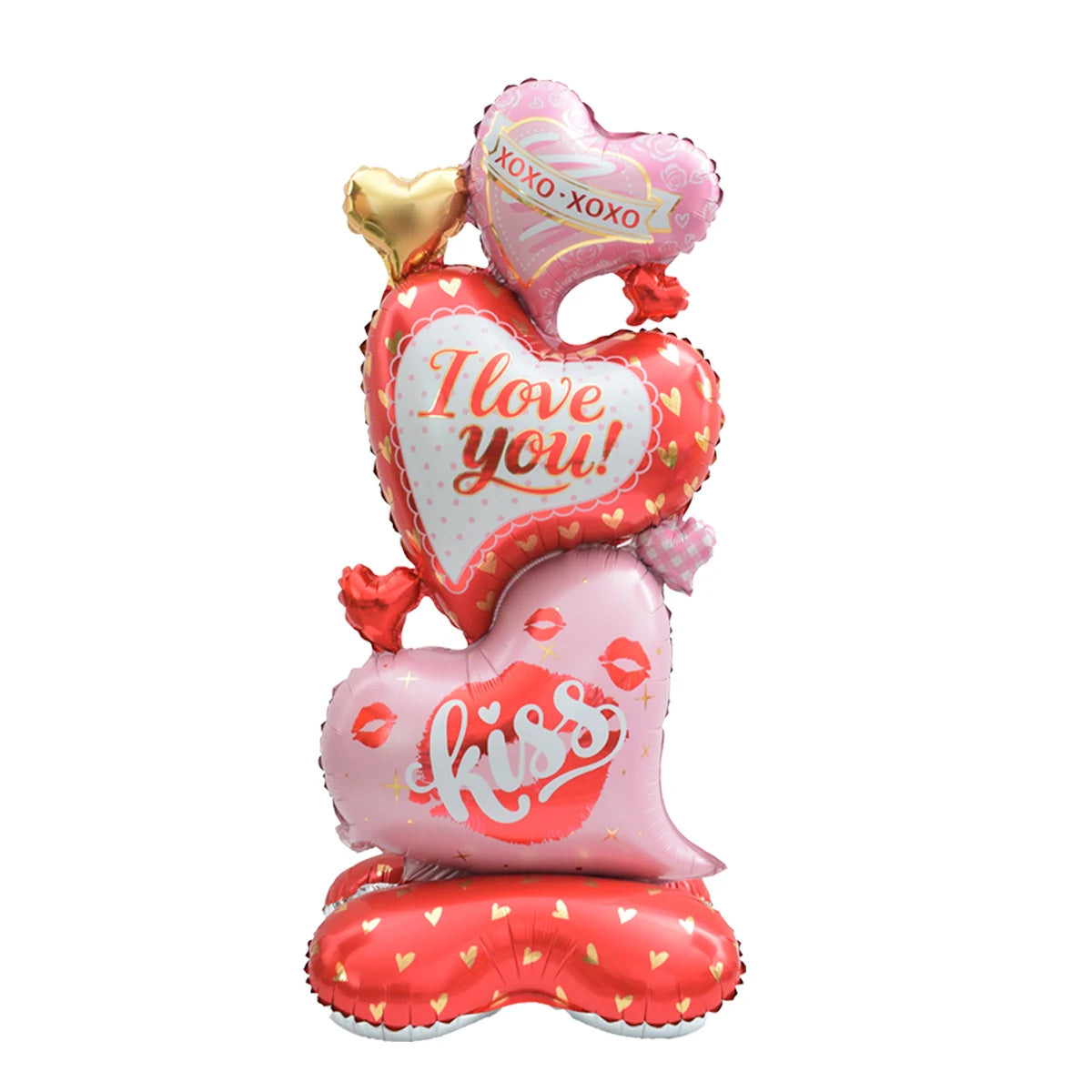 10‑Pack 18" “Te Amo” Heart Foil Balloons – Valentine’s Day & Wedding Helium Decorations