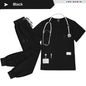 Wholesale Nurse Uniform Set Doctor Nurses Dental Hospital Uniforms Joggers Pants Sets Beauty Spa Nursing Articles Scrub Workwear