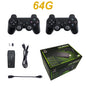 Update Retro Video Game Console 2.4G Wireless Console Game Stick 4k 20000 Game 64G Portable Dendy Game Console for GBA/FC/PS1/MD
