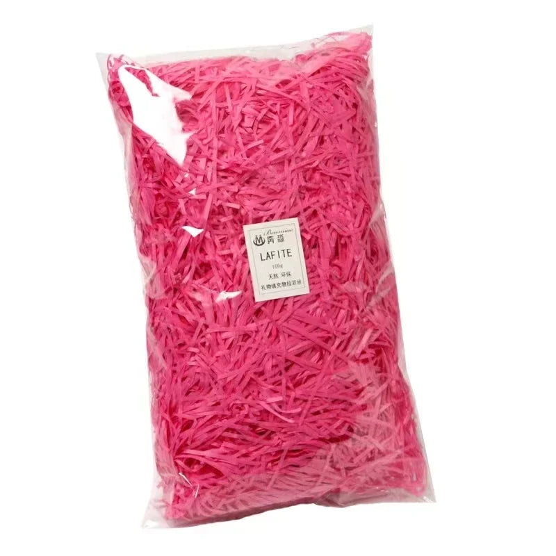 Glitter Raffia Paper Shreds Filler for Packing Empty Baskets for any occasion 20/50g
