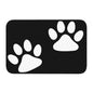 Personalized Paw Prints Dog Doormat Mat Anti-Slip Animal Kitchen Bath Balcony Rug Carpet 40*60cm