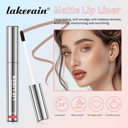 4PCS/1PCS Highly Pigmented Lip Liner Tattoo Matte Peel Off Lasting Waterproof Transfer-proof Lipstick Lip Stain