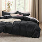 Bedsure King Size Duvet Cover Set: Prewashed, Soft and Cozy, 3 Pieces, 104x90 Inches with Zipper Closure