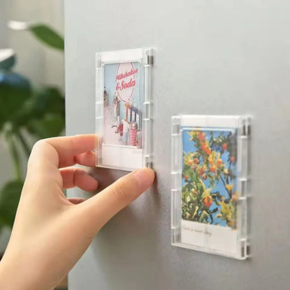 3‑Inch Magnetic Photo Frames for Instax Mini & Polaroid Pictures (5/10‑Pack)