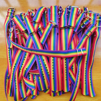 20Pcs LGBT Rainbow Bracelet Love Bracelet Lesbian Gay Pride Wristband Pride Wristband Genderqueer Bisexual Pansexual Asexual