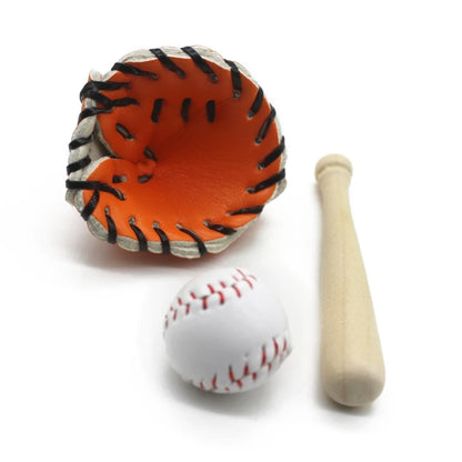 Newborn Baseball Bat & Ball Photo Prop Set – Cute Sports Posing Accessories for Baby Photoshoots