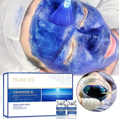 Sponge Crystallite Blue Copper Peptide Collagen Regeneration Natural Biological Extract Sponge Spicules Cell Renew Skin Care