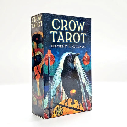 NEW Crow tarot cardsn  A 78 Tarot Deck English version Divinatio fate Oracle Card Board Game for Adult with PDF Guidance