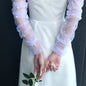 Women's Removable Bridal Accessories: Soft Tulle Bolero, Arm Sleeves, and Gloves for Wedding Dresses