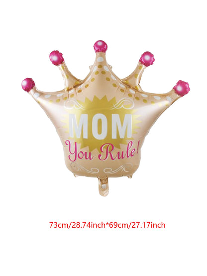 Mother's Day Decorations Balloons I Love You Mom Happy Mother's Day Aluminum Film Balloons Mothers Gifts