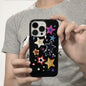 Colorful Stars Phone Case  For Iphone 16 Pro Max TPU Case Minimalism Cute Personality For IPhone 14 13 12 15 Pro Covers