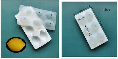 Pineapple Pear Peach Fruit Series Cake Silicone Mold Mango Orange Baking Mousse Mould Strawberry French Dessert Mousse Cake Mold