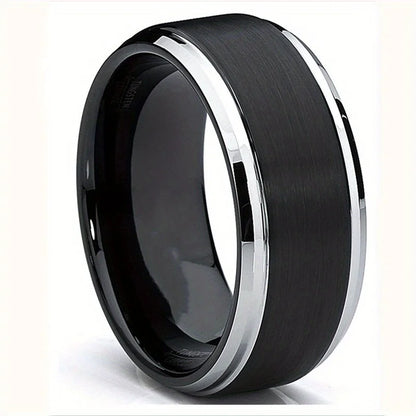 Fashionable Couple Ring, Inlaid with Cubic Zirconia for Men's and Women's Engagement Jewelry, Holiday Gift Giving Wedding