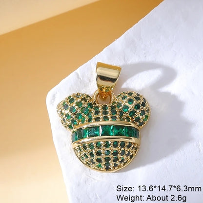Handmade Luxury Pendant 18K Real Gold-Plated Charms
