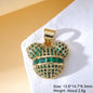 Handmade Luxury Pendant 18K Real Gold-Plated Charms