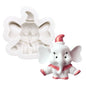 Monkey Lion Bunny Elephant Giraffe Silicone Sugarcraft Mold Resin Tools Cupcake Baking Mould Fondant Cake Decorating Tools