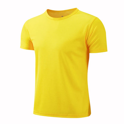 Running Shirts Soccer Shirts Men's Jersey Sportswear Mens Jogging T-Shirts Quick Dry Compression Sport T-Shirt Fitness Gym
