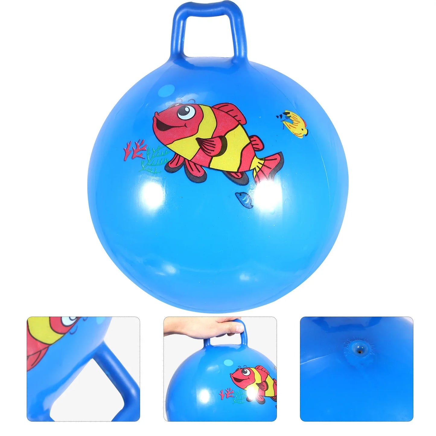Kids Bouncy hopper Inflatable Handle Horse