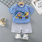 Fashion New Children Sets 6m-6y Toddler Costume Summer Blouse + Shorts Set For Kids Clothing Baby Girls T-shirt Outfit