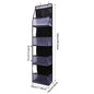 4/6-Tier Hanging Storage Bag Foldable Organizer Over-The-Door Holder For Hair Accessories Snacks Toys Clothes Storage Holder