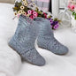 Hollow Boots Shoes Breathable Knit Line Mesh Korean High Summer Women Boots Knee High Womens Shoes