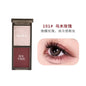Biya 2 Color Eyeshadow Protable Red Black Plate Matte Eye Shadow Dark Smoky Cosmetics Makeup Party Halloween Diy Makeup