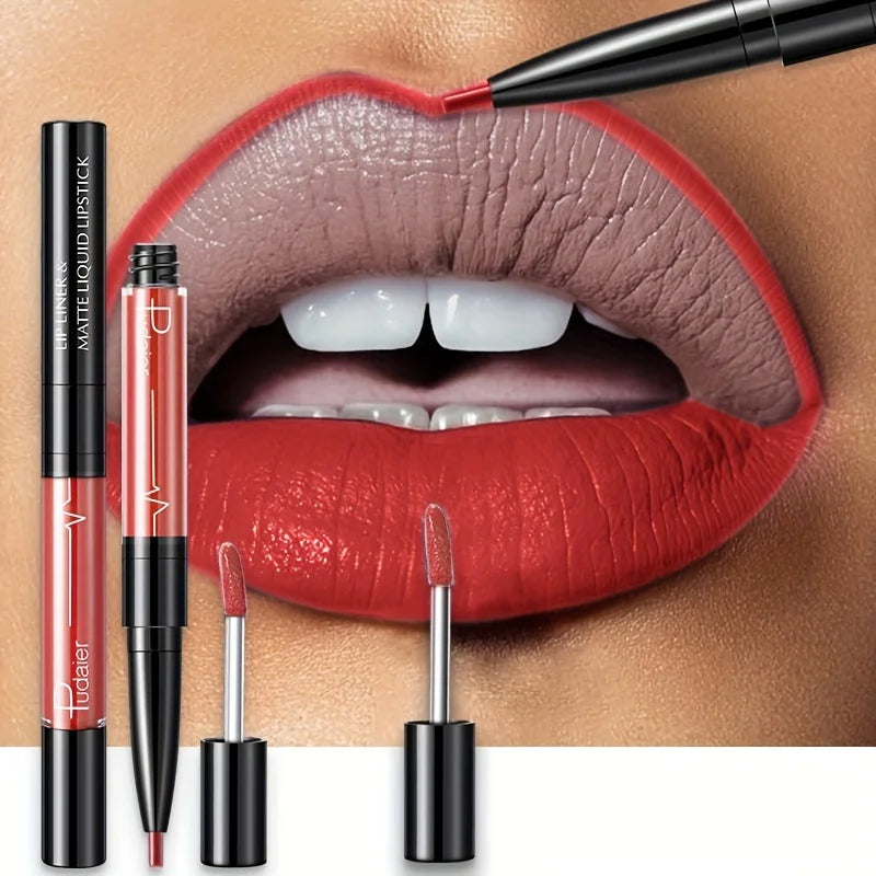 Ultra-Precise Waterproof Lip Liner with High Pigment, Smooth, Sweatproof, Long-Lasting Wear